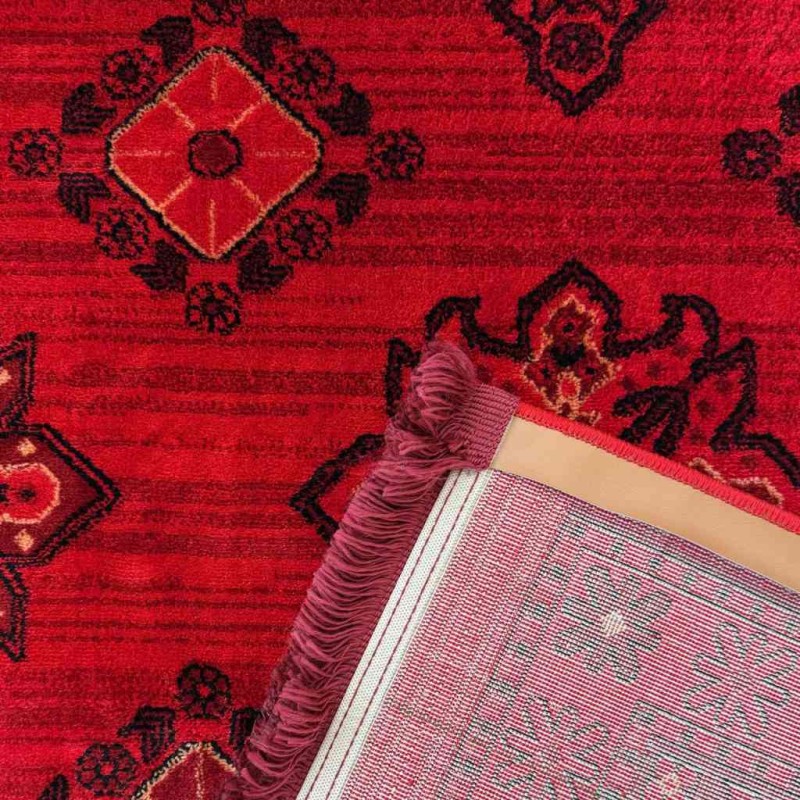 Turkish Bukhara carpet 04 red size 150*220