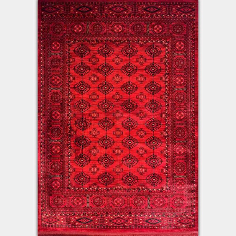 Turkish Bukhara carpet 05 red size 100*300