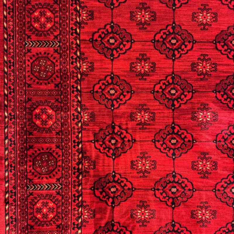 Turkish Bukhara carpet 05 red size 100*300