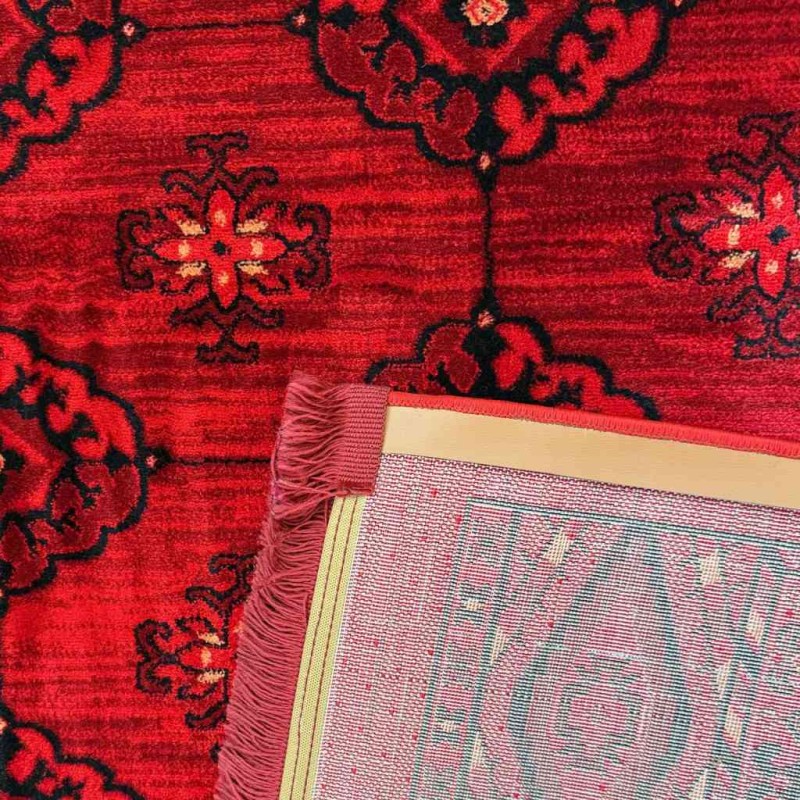 Turkish Bukhara carpet 05 red size 100*300