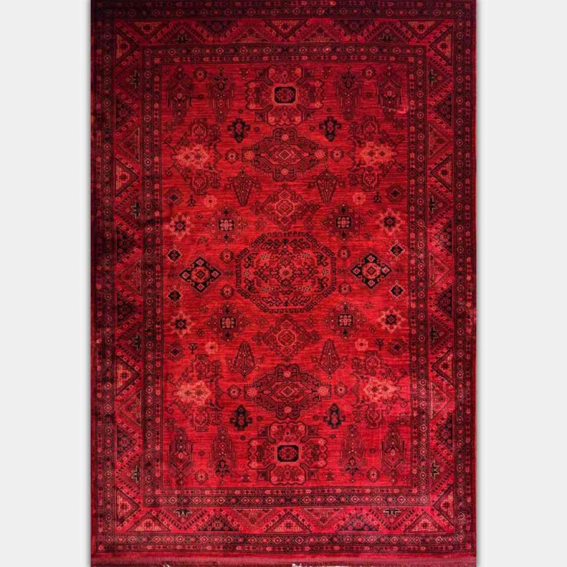 Turkish Bukhara carpet 08 red size 150*220