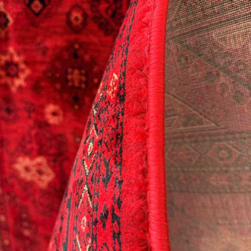 Turkish Bukhara carpet 08 red size 150*220