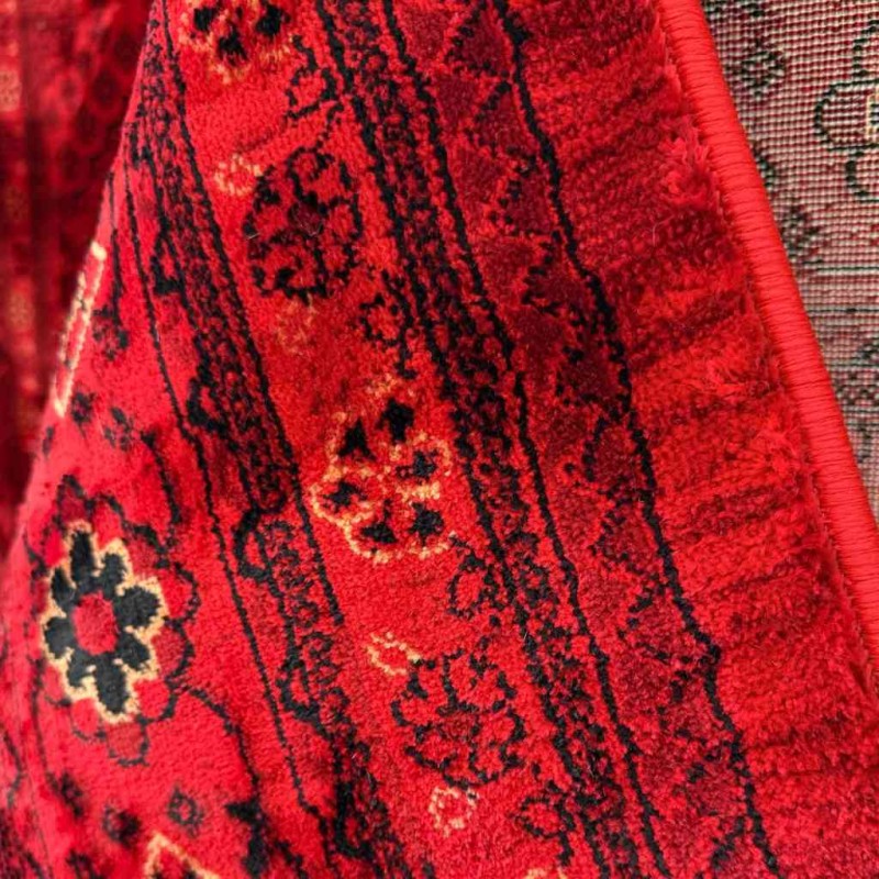 Turkish Bukhara carpet 09 red size 80*150