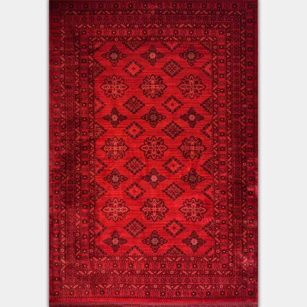 Turkish Bukhara carpet 04 red size 150*220