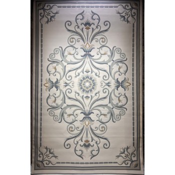 سجاد تركي ارجوان G0783B ابيض سماوي مقاس 200*300