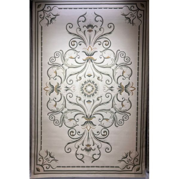 Turkish arjwan G0783B Rug white green Size 200*300