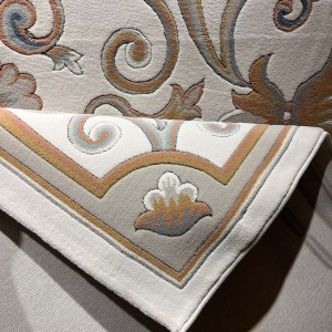 سجاد تركي ارجوان G0783B ابيض روز مقاس 200*300