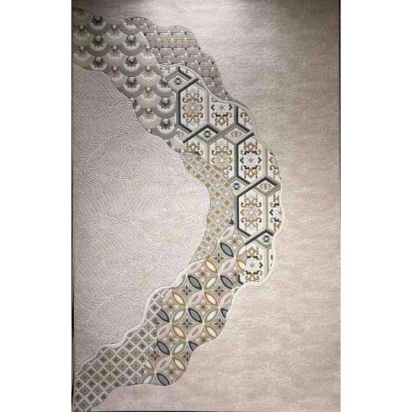 Art Plus Turkish Embossed Rug AA114B Beige Mix Size 200*300