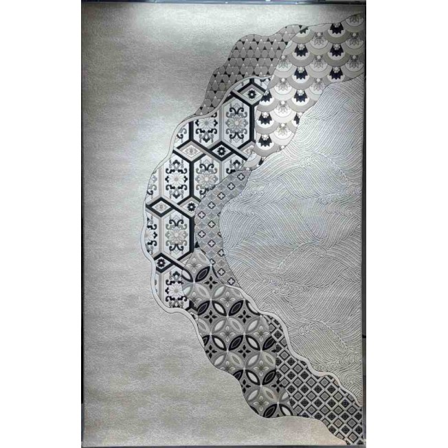 سجاد ارت بلس محفر تركي AA114B اسود مقاس 150*220