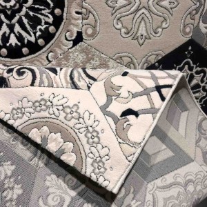 Art Plus Turkish Embossed Rug AA057B black Size 300*400