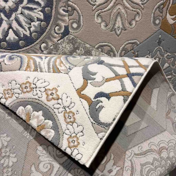 Art Plus Turkish Embossed Rug AA057B gray mix Size 200*300