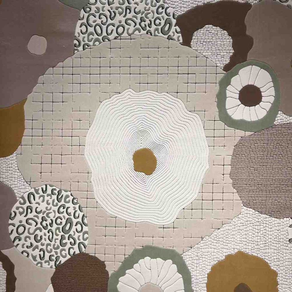 سجاد ارت بلس محفر تركي 0C958A بيج ميكس مقاس 200*300