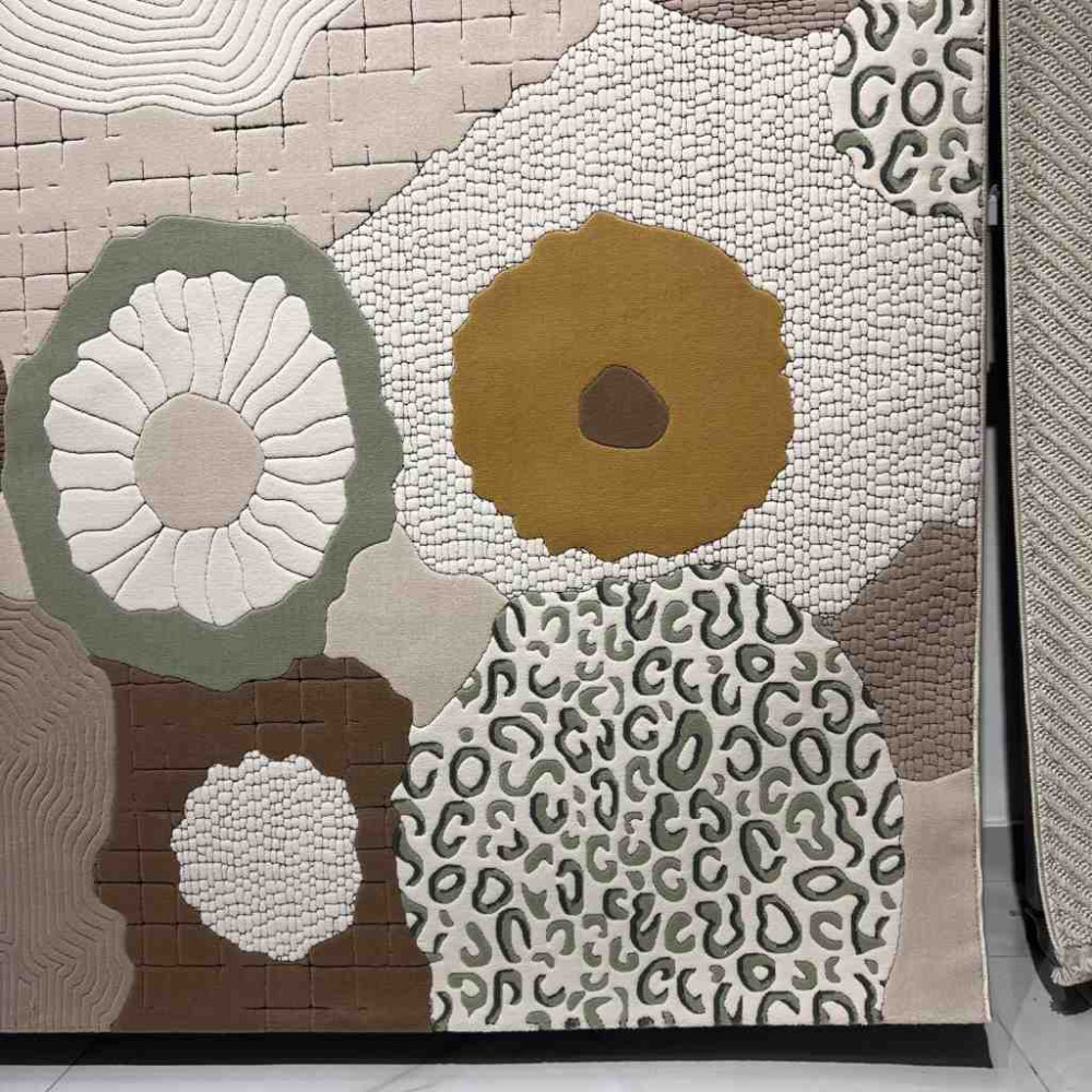 سجاد ارت بلس محفر تركي 0C958A بيج ميكس مقاس 200*300