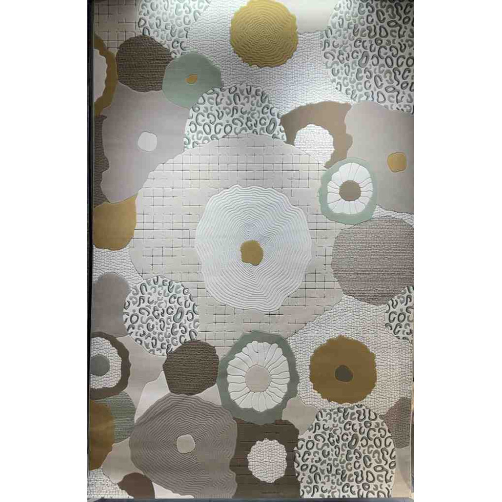 سجاد ارت بلس محفر تركي 0C958A بيج ميكس مقاس 200*300