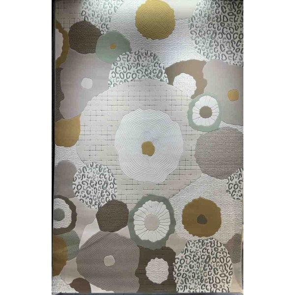 Art Plus Turkish Embossed Rug 0C958A beige mix Size 200*300