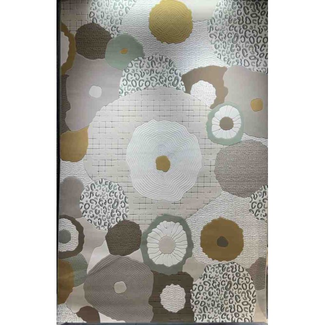سجاد ارت بلس محفر تركي 0C958A بيج ميكس مقاس 250*350