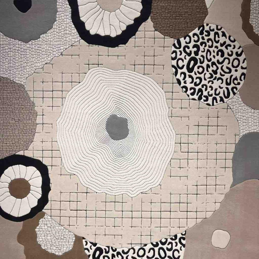 سجاد ارت بلس محفر تركي 0C958A اسود مقاس 200*300