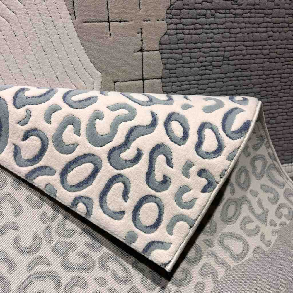 سجاد ارت بلس محفر تركي 0C958A رصاصي ميكس مقاس 200*300