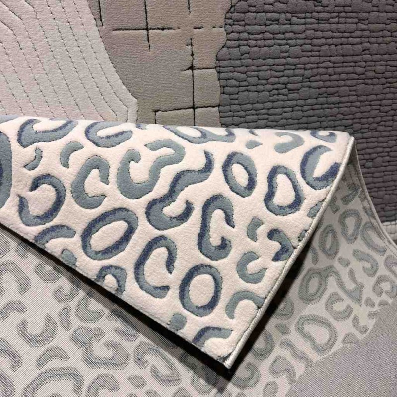 Art Plus Turkish Embossed Rug 0C958A gray mix Size 200*300