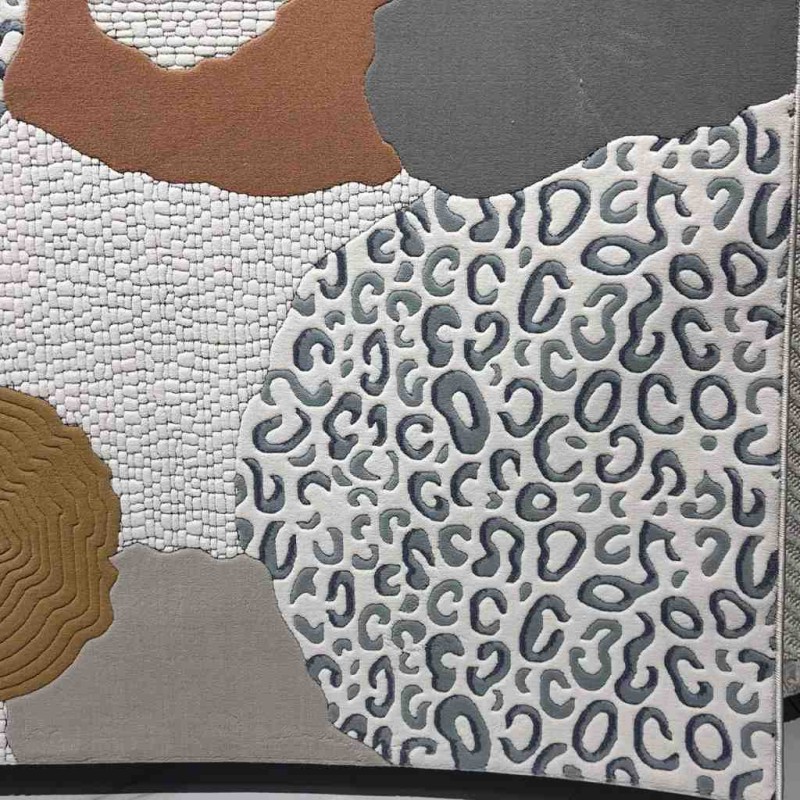 Art Plus Turkish Embossed Rug 0C958A gray mix Size 200*300