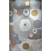 Art Plus Turkish Embossed Rug 0C958A gray mix Size 150*220