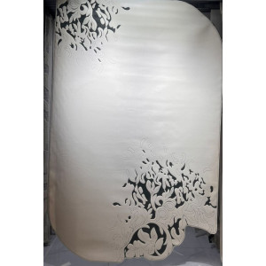 سجاد محفر تركي ارت N0361B رصاصي مقاس 120*170