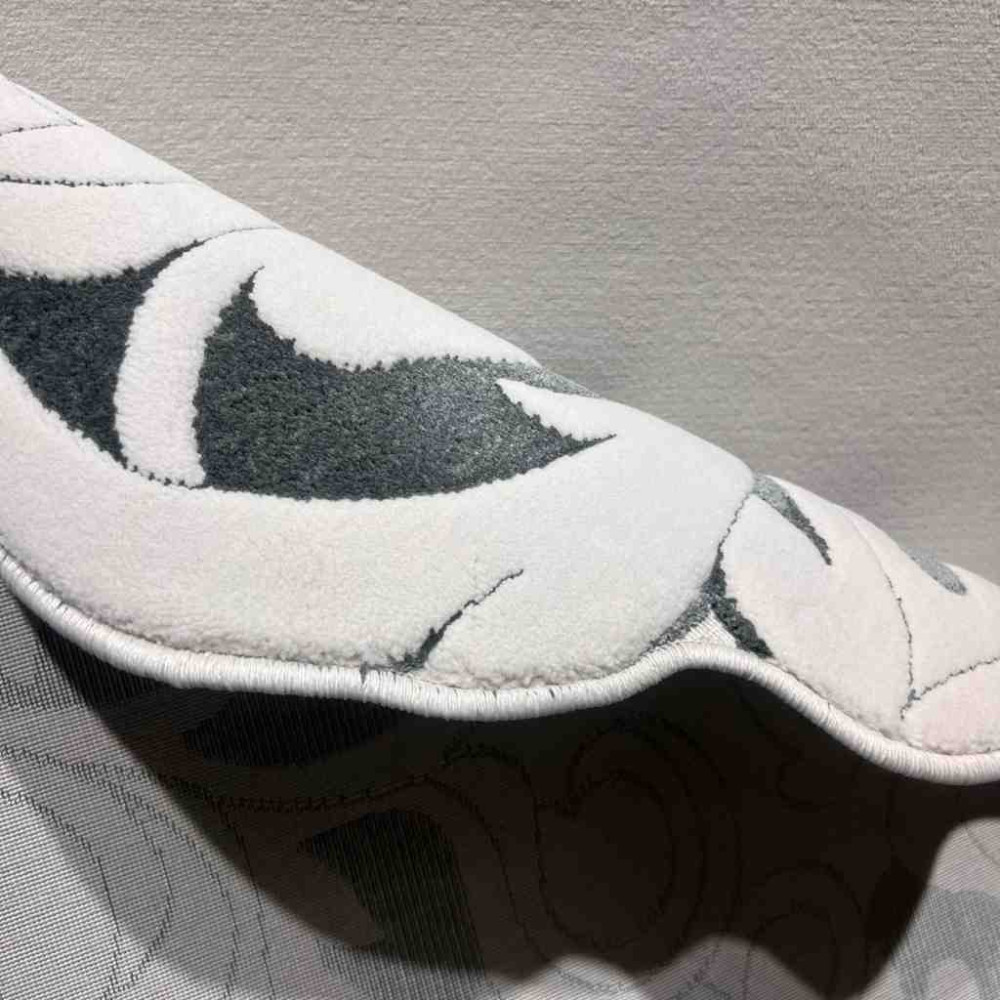 سجاد محفر تركي ارت N0361B رصاصي مقاس 120*170