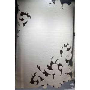 Turkish embossed rug Art N0362C beige size 250*350
