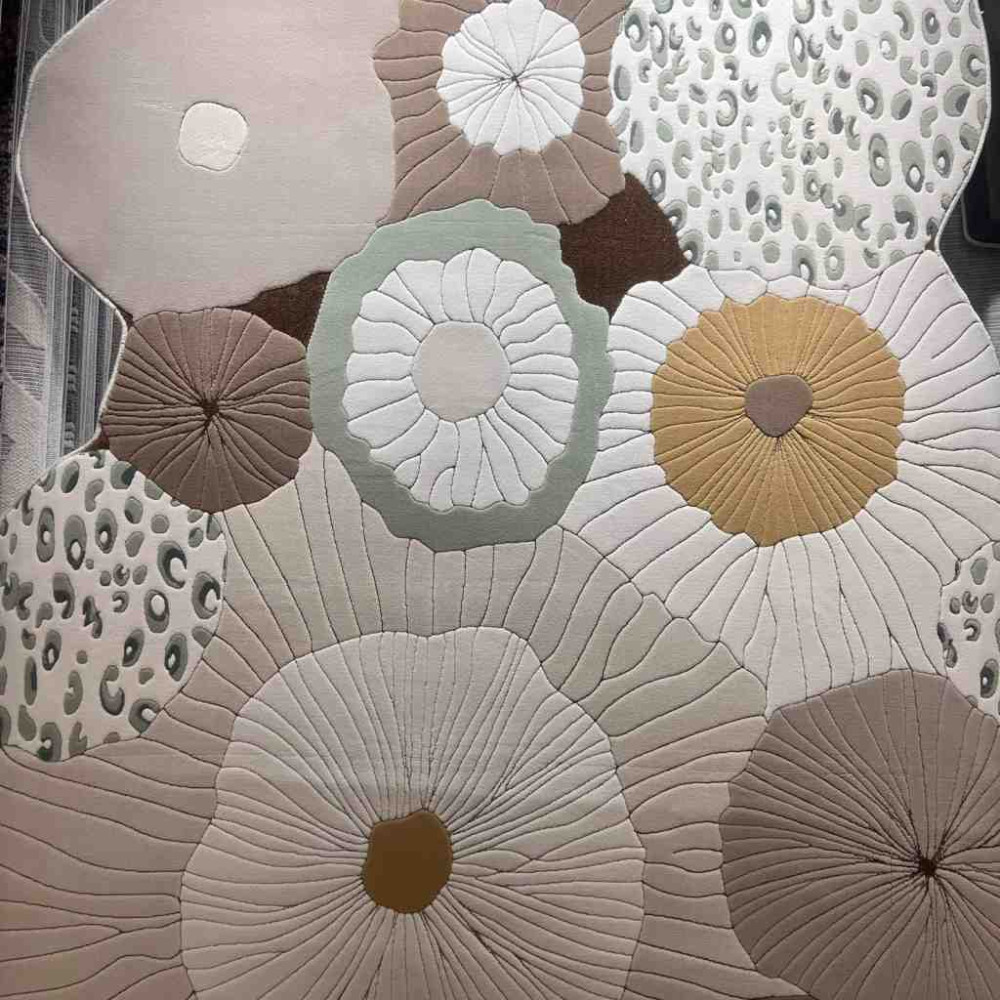 سجاد محفر تركي ارت N0365A بيج مقاس 120*170