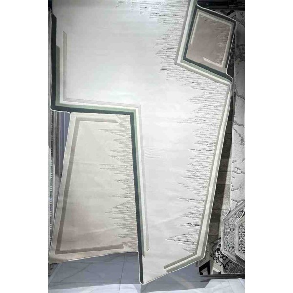 Turkish embossed rug Art N0373A beige size 120*170