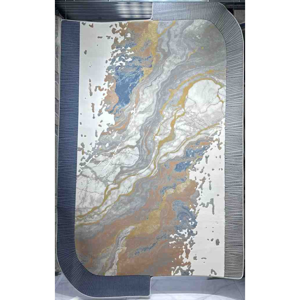 سجاد محفر تركي ارت N0389A رصاصي مقاس 120*170