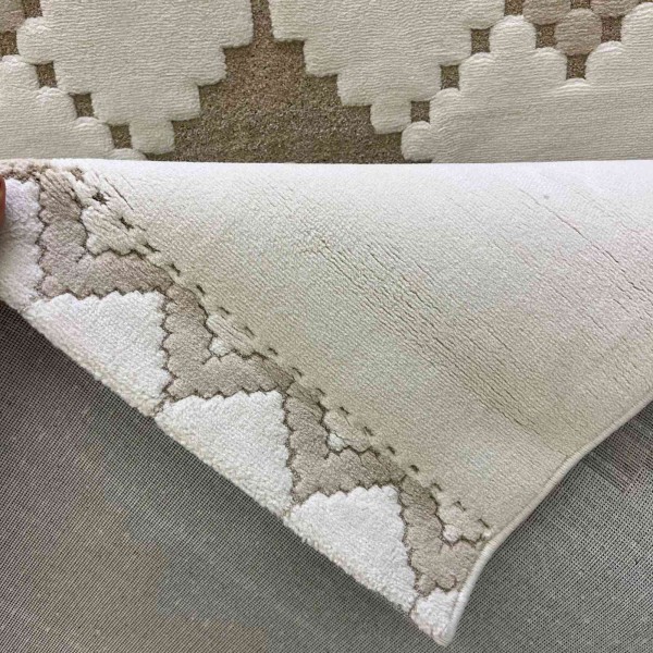 Al-Hebba Carpet ASALA Turkish Najdi Design G0912A Beige Size 300*400