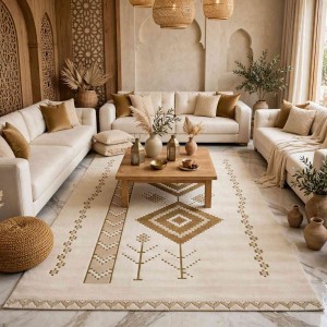 سجاد الهبه نقش نجدي تركي اصالة G0912A ذهبي مقاس 150*220