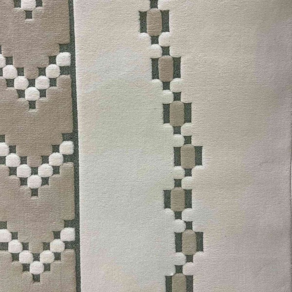 Al-Hebba Carpet ASALA Turkish Najdi Design G0912A green Size 150*220
