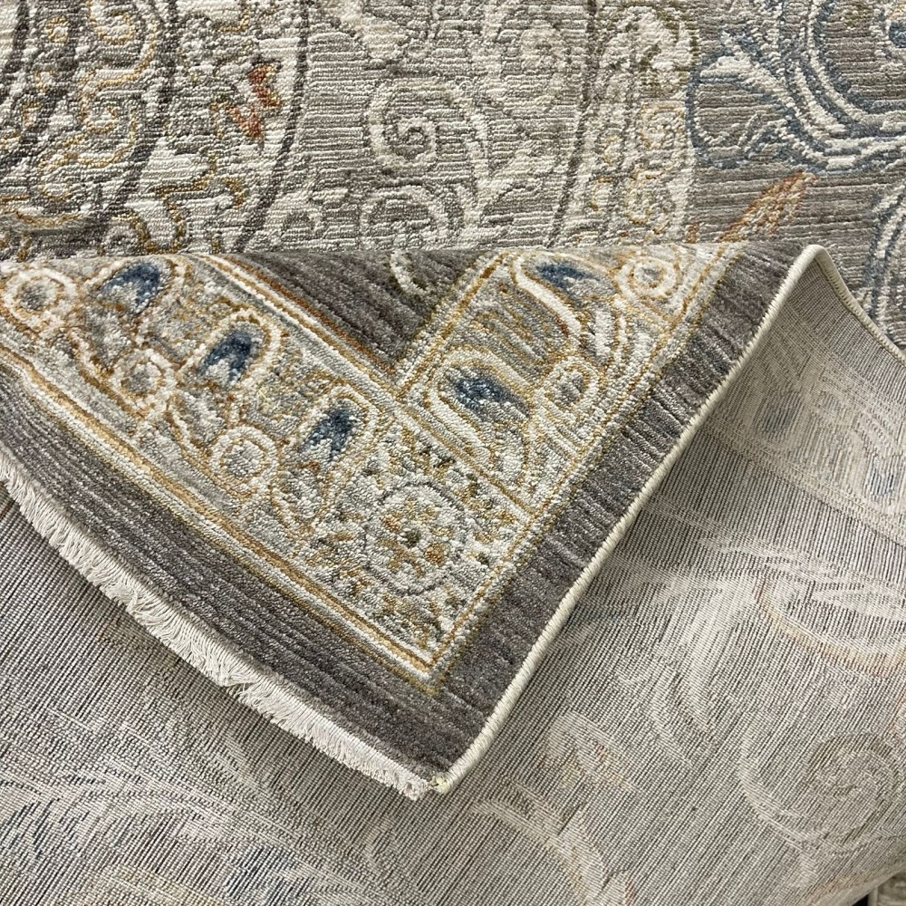 سجاد بوهيمي تركي اثينا 40931A انثراسيت مقاس 80*150