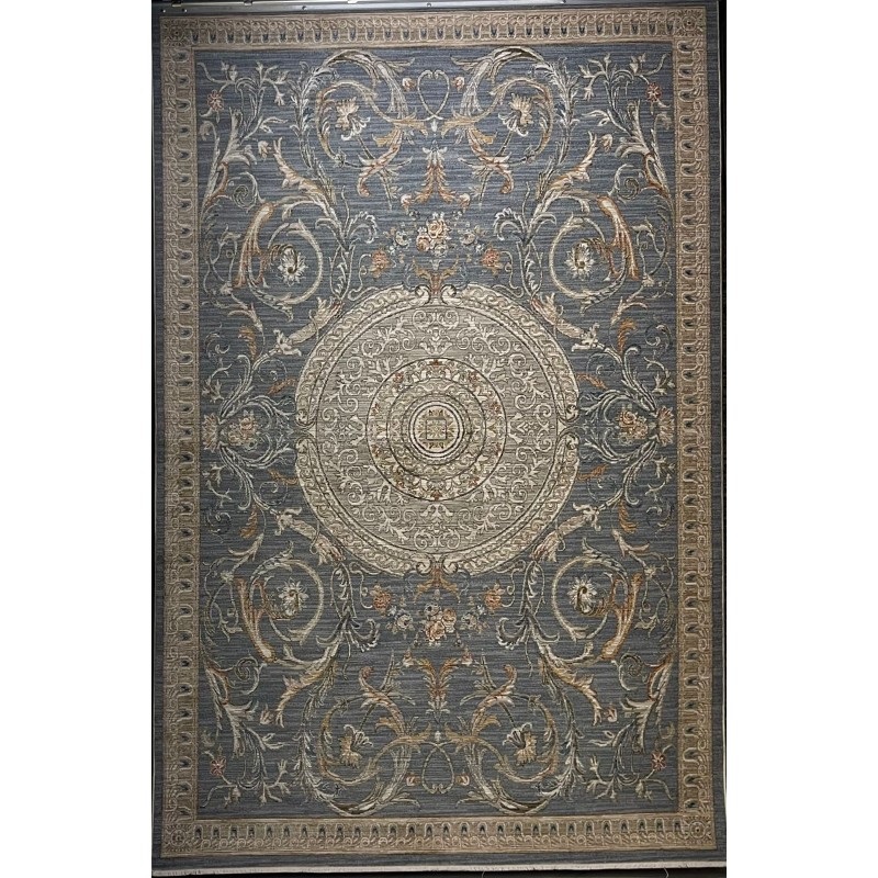 سجاد بوهيمي تركي اثينا 40931A سماوي مقاس 100*200