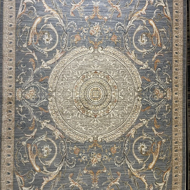 سجاد بوهيمي تركي اثينا 40931A سماوي مقاس 100*200