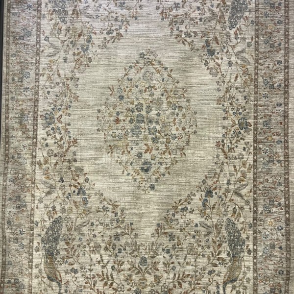 Turkish Bohemian Rug Athena 40210A beige Size 100*200