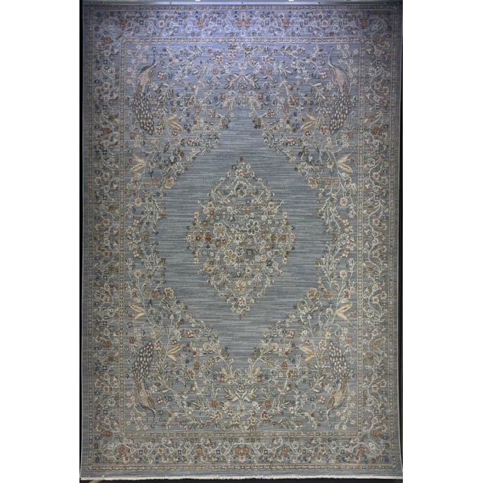 سجاد بوهيمي تركي اثينا 40210A سماوي مقاس 150*220