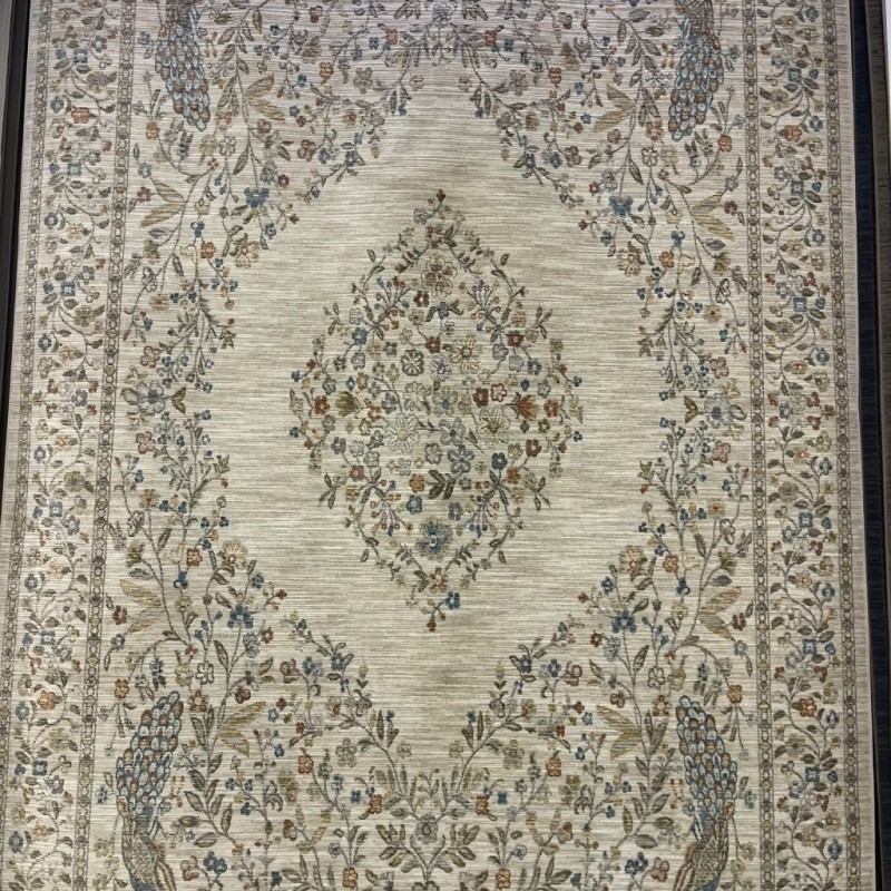 سجاد بوهيمي تركي اثينا 40210A كريم مقاس 80*150