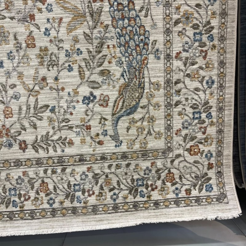 سجاد بوهيمي تركي اثينا 40210A كريم مقاس 80*150