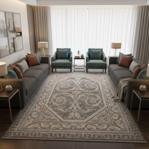 سجاد بوهيمي تركي اثينا 40210A انثراسيت مقاس 300*400