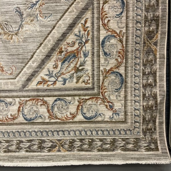 Turkish Bohemian Rug Athena 40965A beige Size 100*200