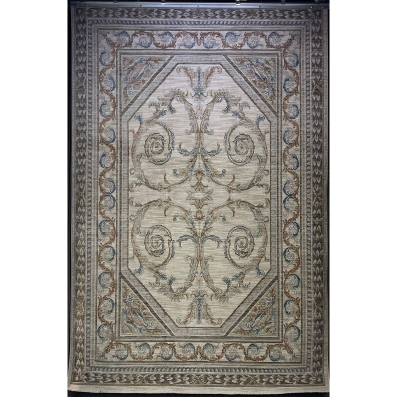 Turkish Bohemian Rug Athena 40965A cream Size 80*150