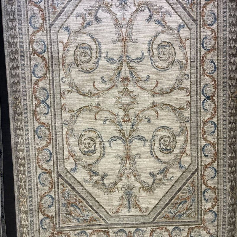 Turkish Bohemian Rug Athena 40965A cream Size 80*150