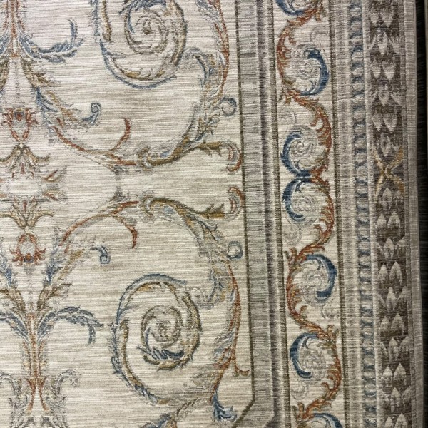 Turkish Bohemian Rug Athena 40965A cream Size 150*150