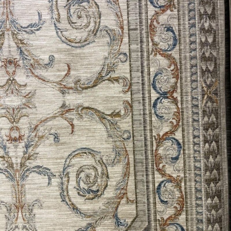 Turkish Bohemian Rug Athena 40965A cream Size 80*150