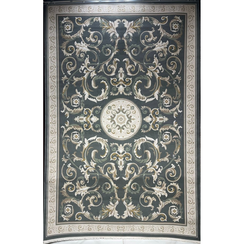 سجاد تركي نقش فرنسي بارون 41162A بترولي مقاس 400*500