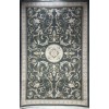 سجاد تركي نقش فرنسي بارون 41162A بترولي مقاس 250*350