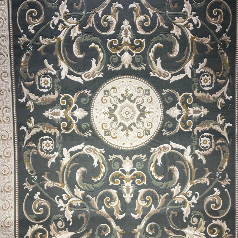 سجاد تركي نقش فرنسي بارون 41162A بترولي مقاس 200*300